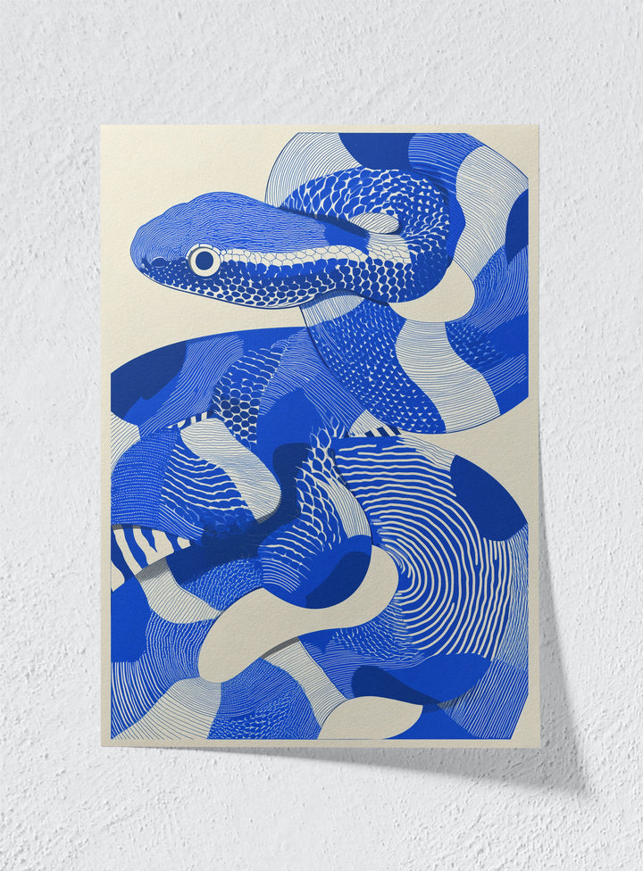 COILED LABYRINTH - Unframed