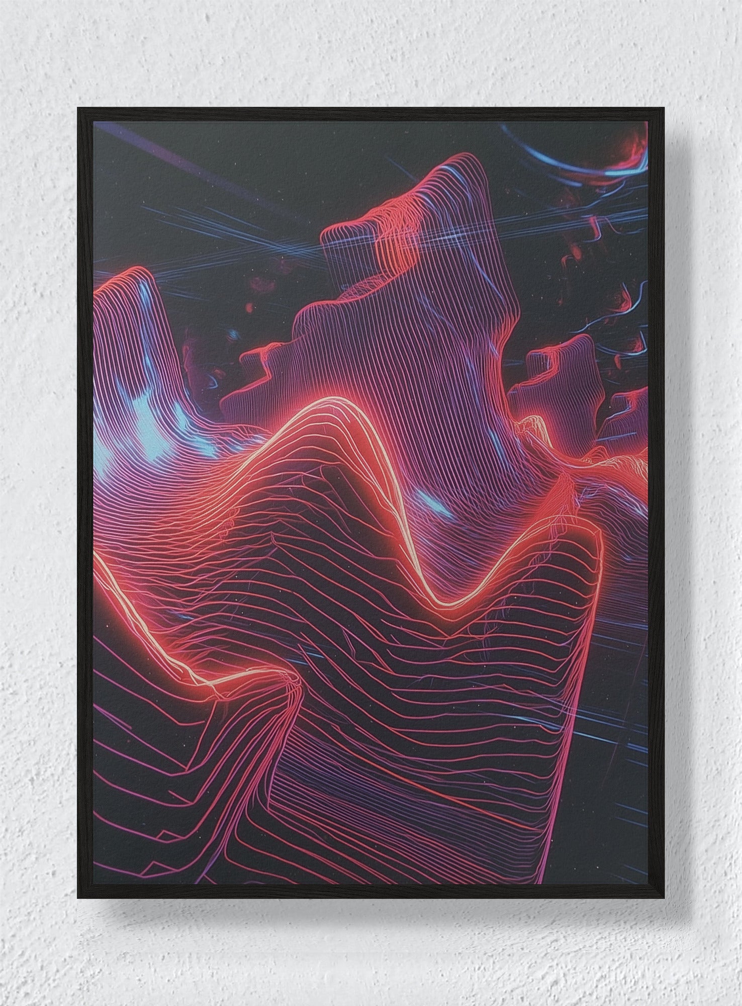 SILK AND SHARD - Black Frame