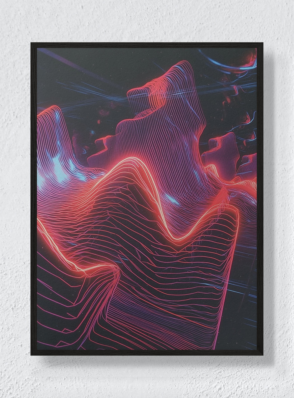 SILK AND SHARD - Black Frame