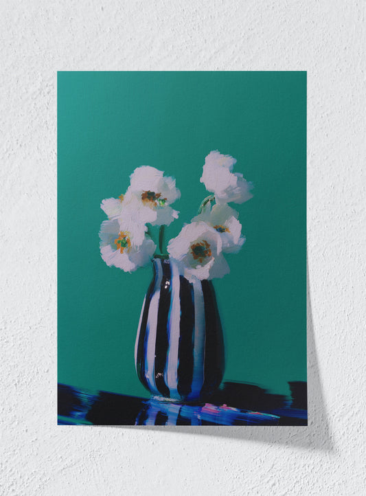 STRIPED SERENITY - Unframed