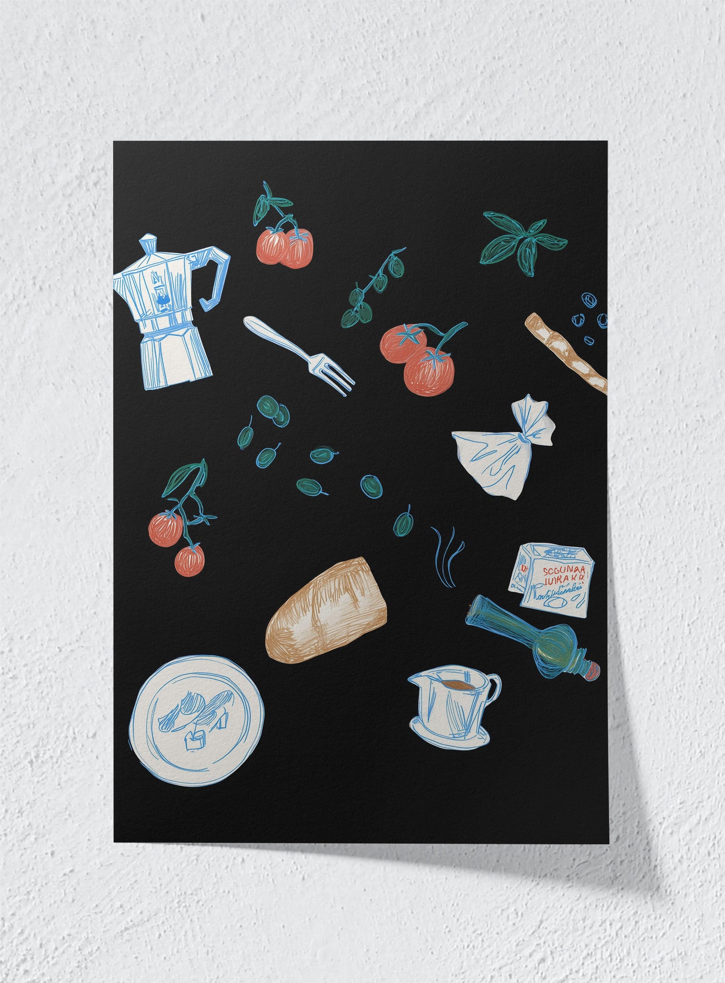 THE CULINARY COMPASS - Unframed