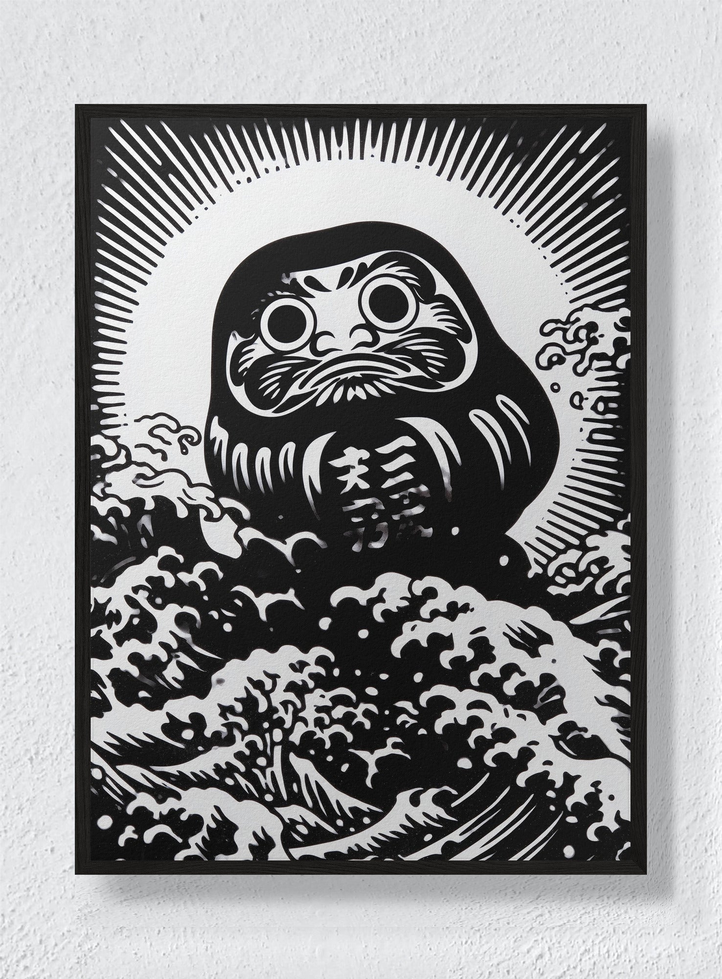DARUMA'S VOYAGE - Black Frame