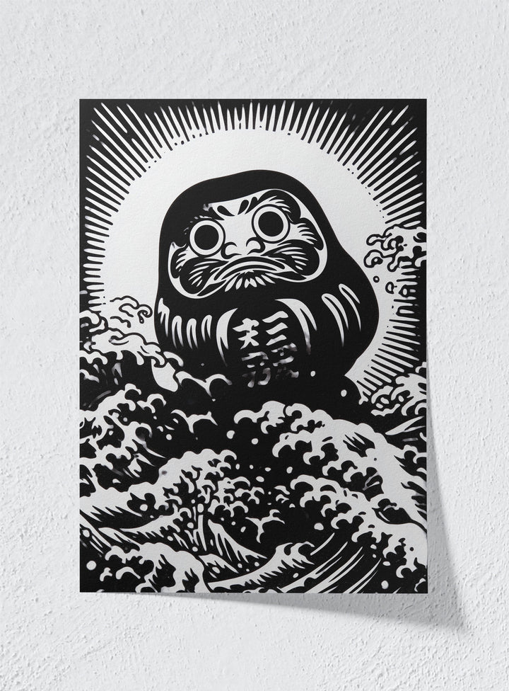 DARUMA'S VOYAGE - Unframed