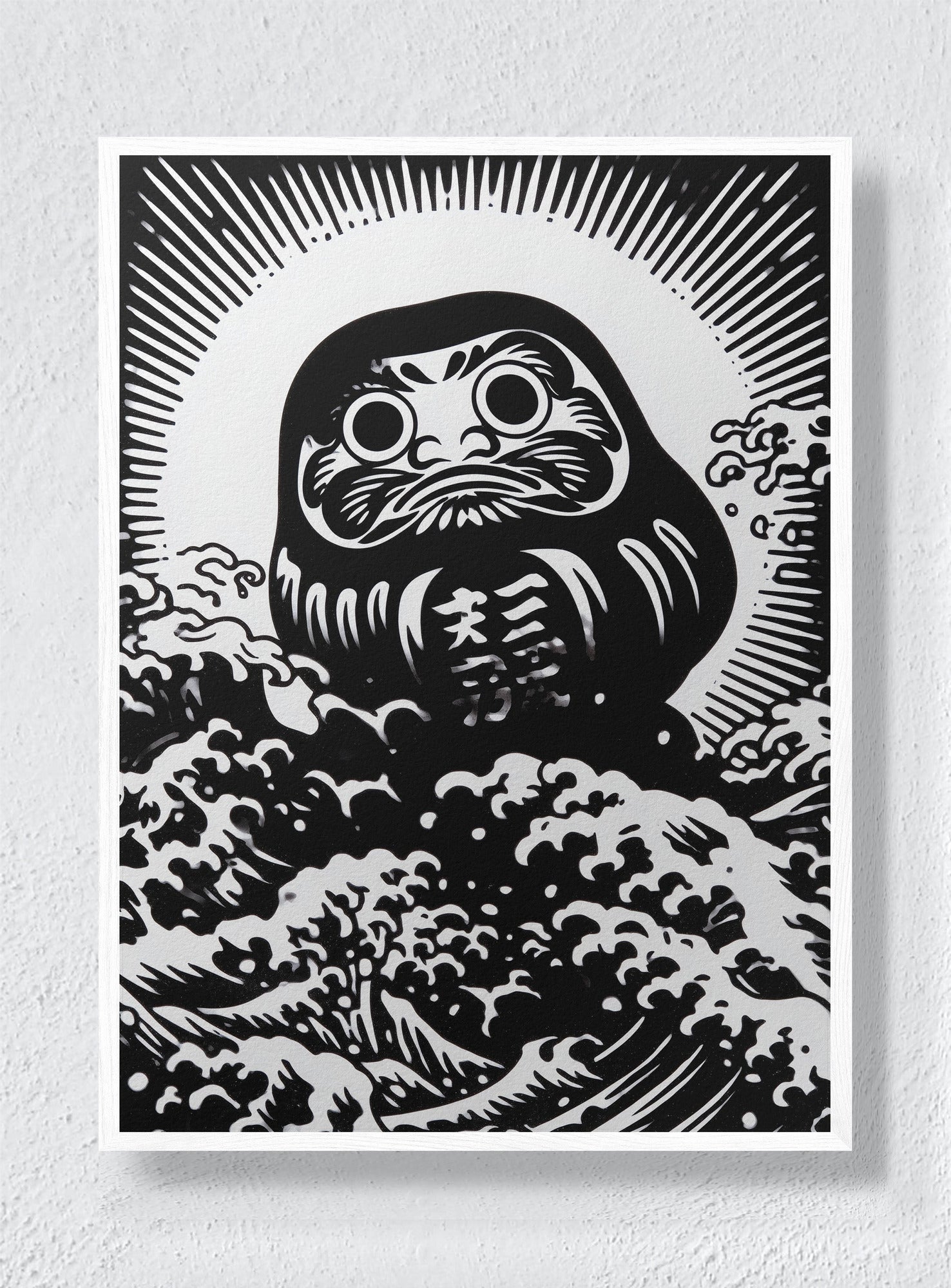 DARUMA'S VOYAGE - White Frame