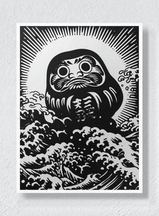 DARUMA'S VOYAGE - White Frame
