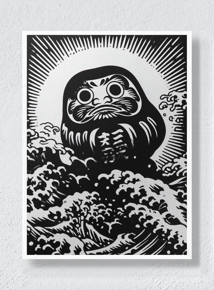 DARUMA'S VOYAGE - White Frame