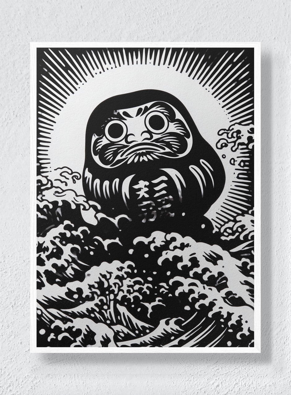 DARUMA'S VOYAGE - White Frame