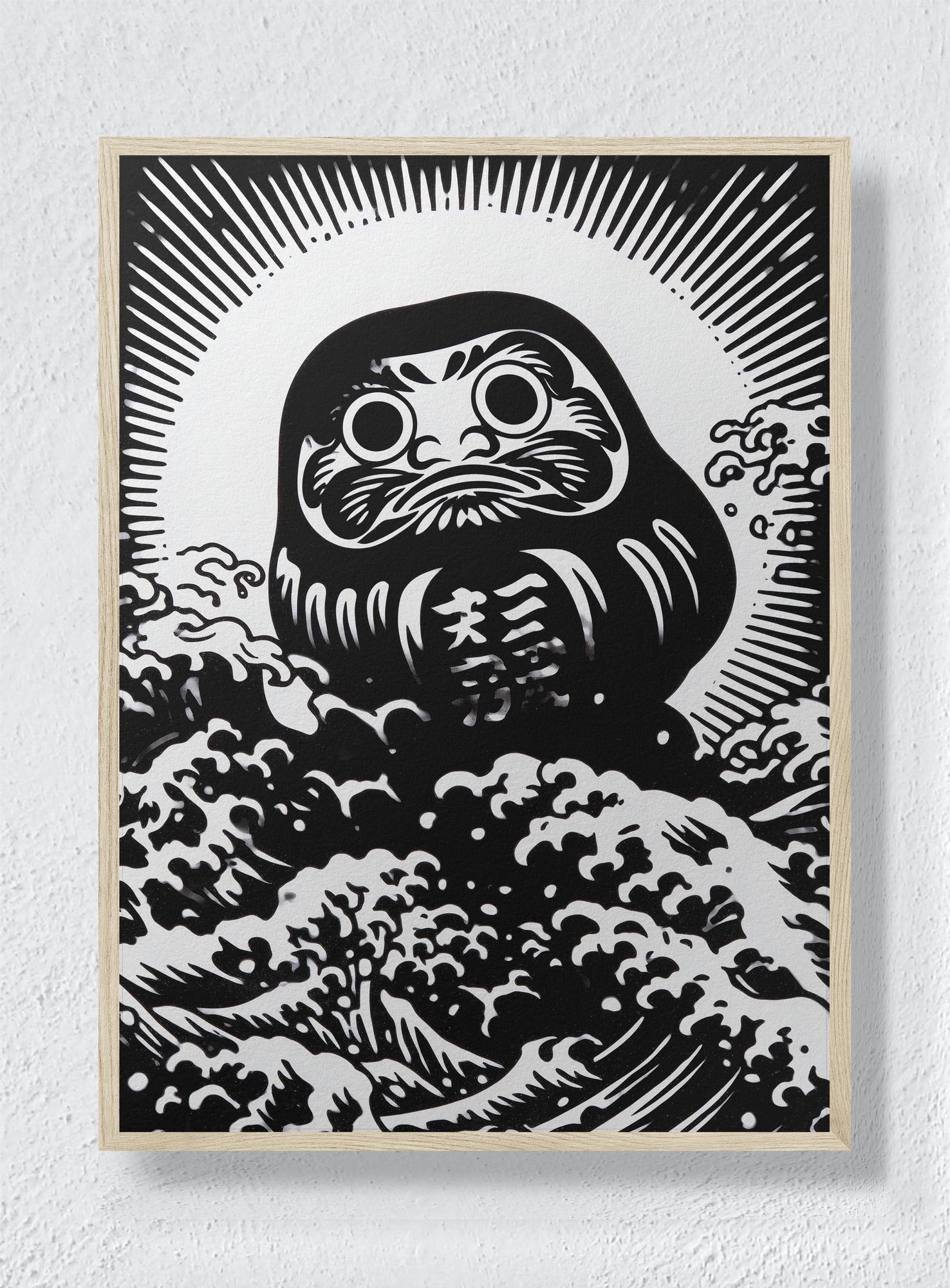 DARUMA'S VOYAGE - Natural Frame