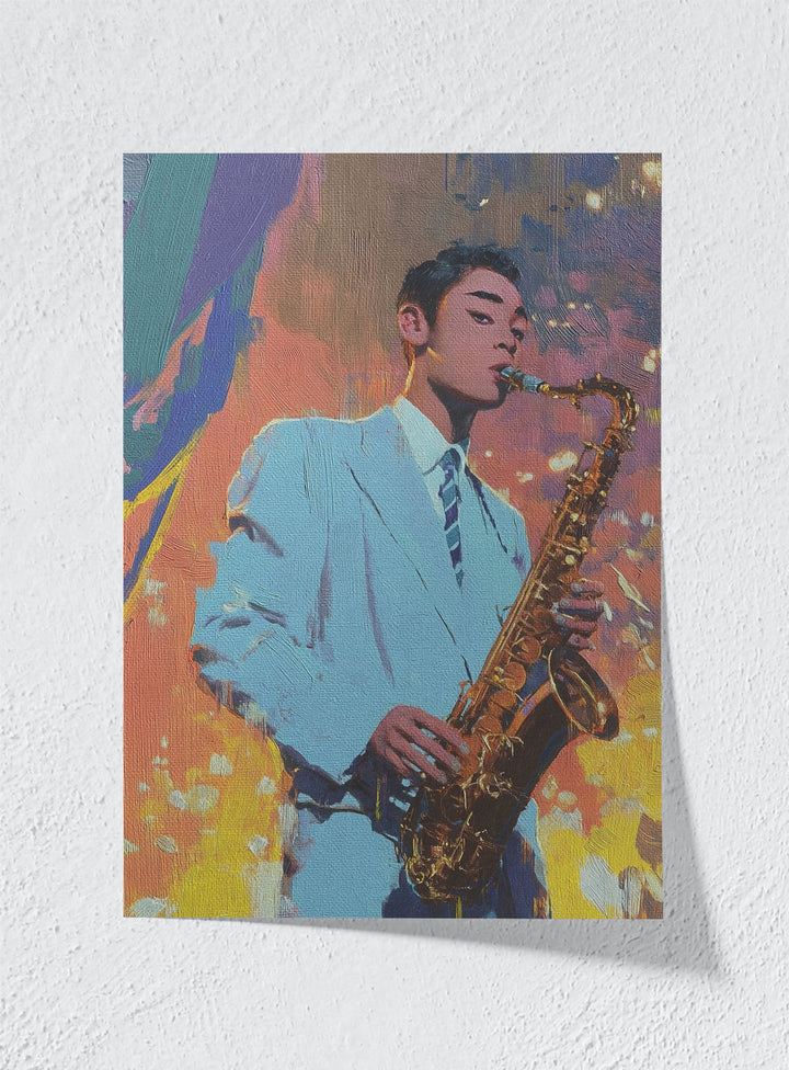 PIXEL JAZZ - Unframed