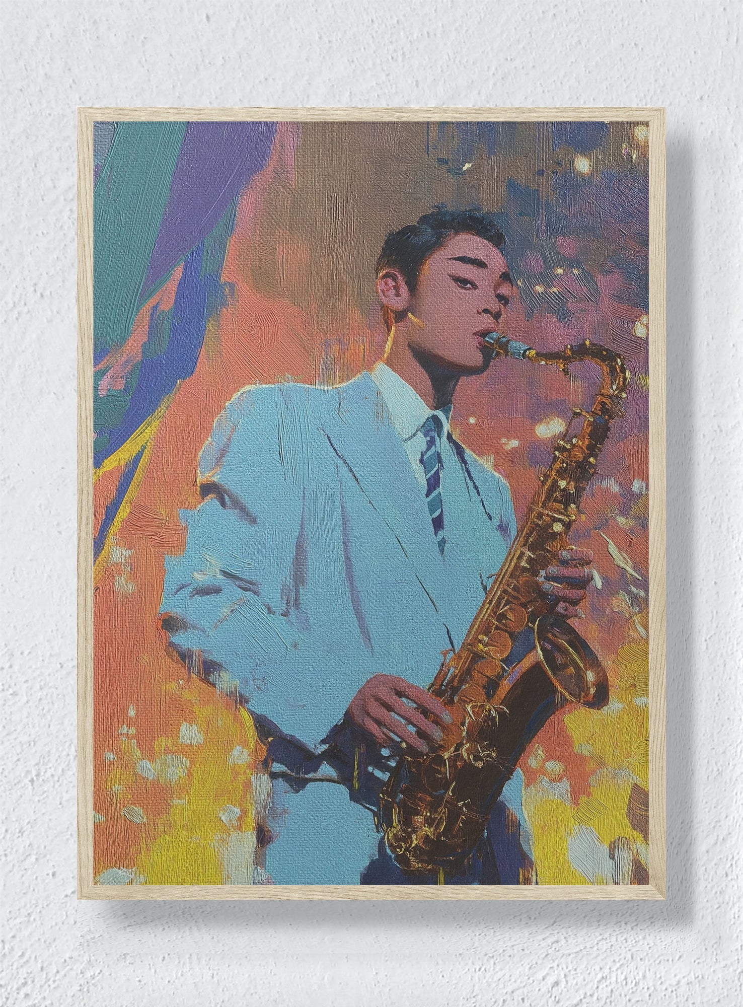PIXEL JAZZ - Natural Frame