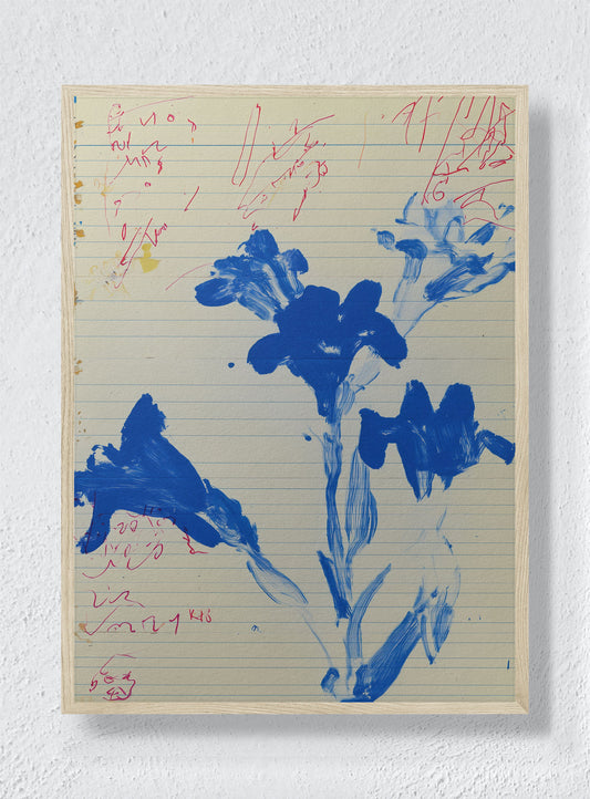 MARGINALIA BLOOMS - Natural Frame