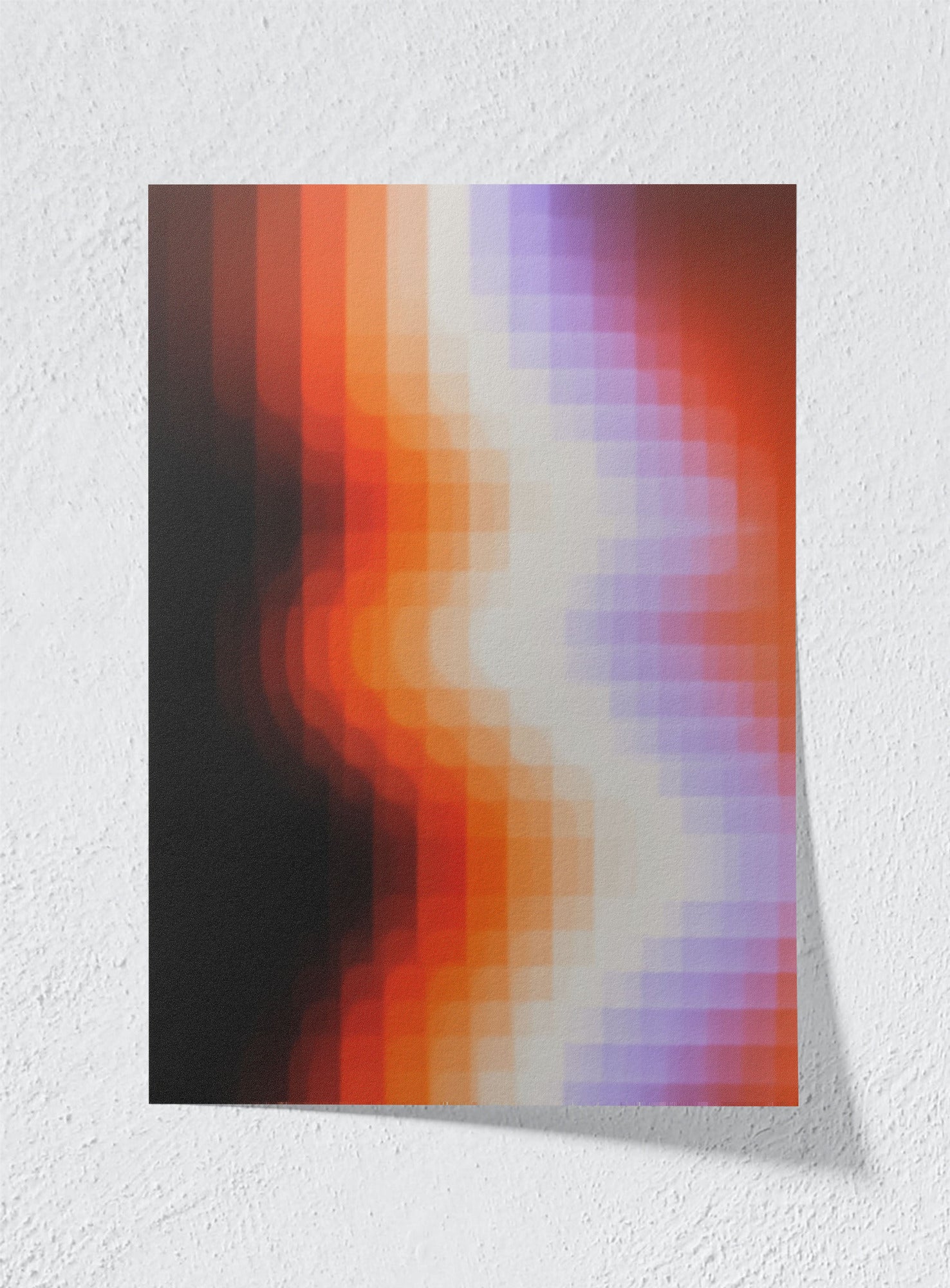 RAINBOW IN REPOSE - Unframed