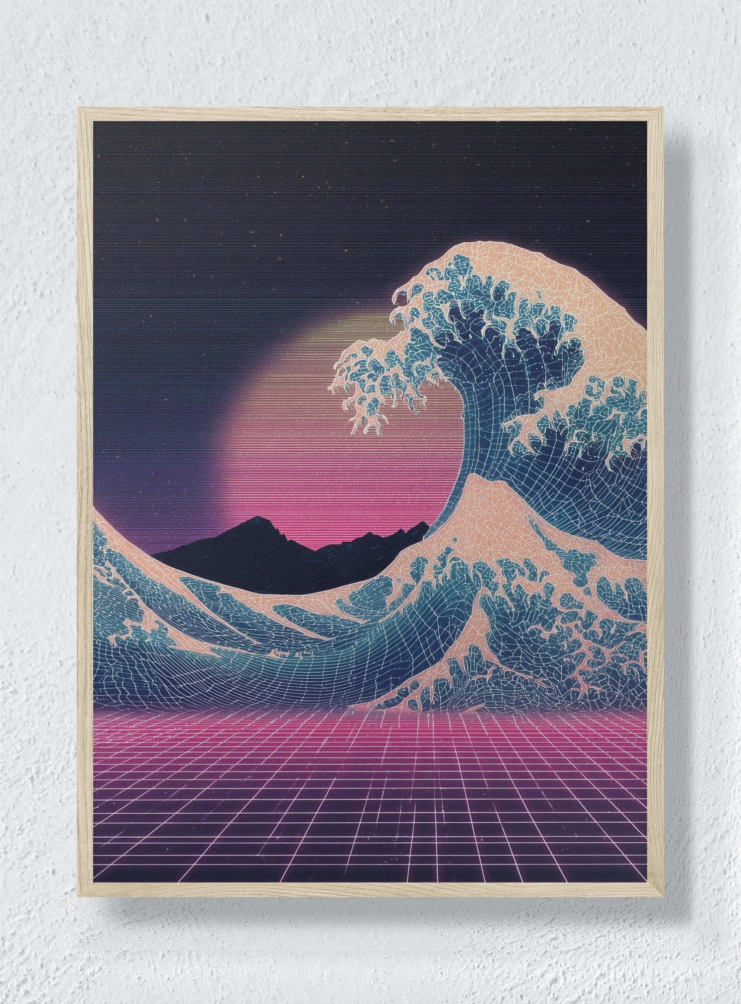 MANIFEST MIRROR - Natural Frame