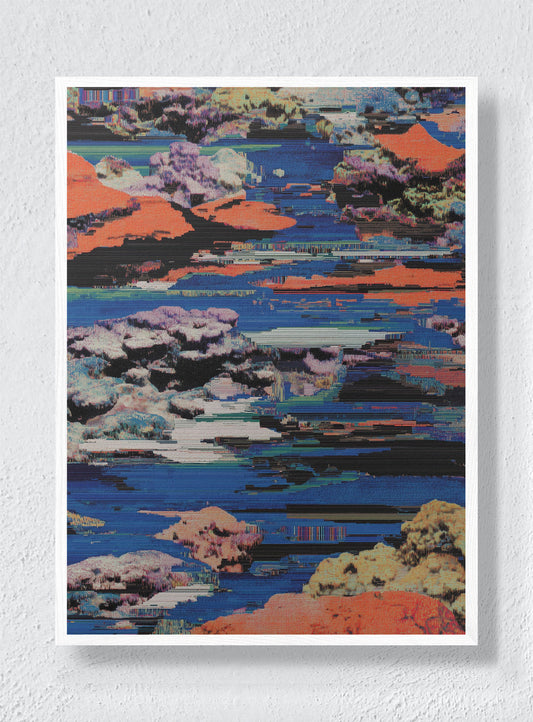 INCIDENTAL MAP - White Frame