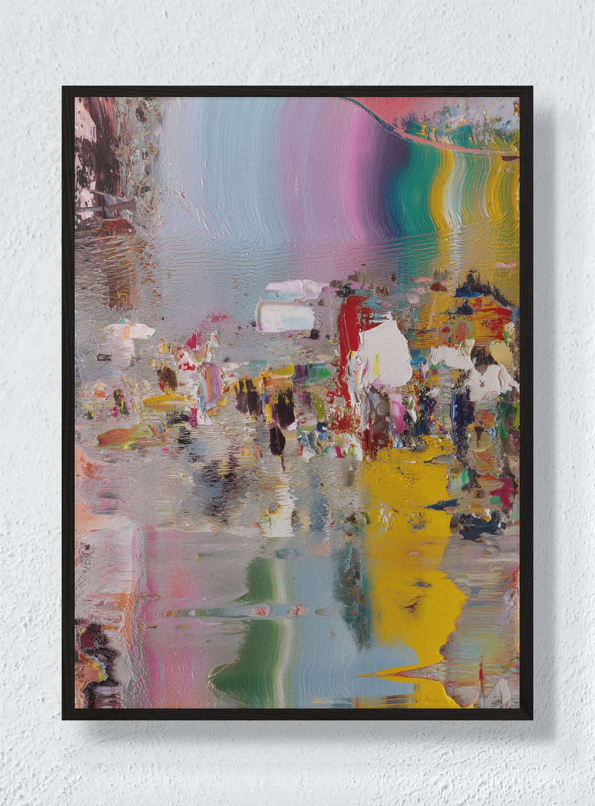 THE ART OF SPLITTING SOFTLY - Black Frame