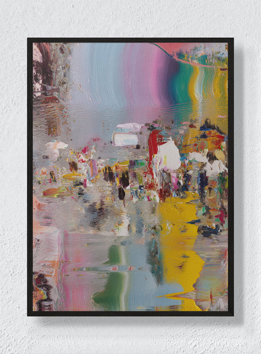 THE ART OF SPLITTING SOFTLY - Black Frame