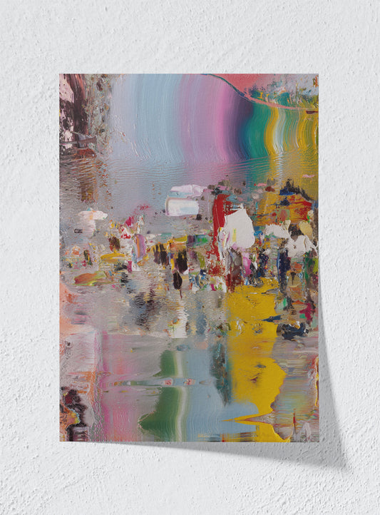 THE ART OF SPLITTING SOFTLY - Unframed
