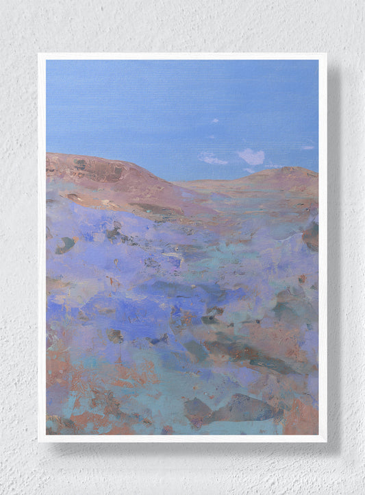 QUIET TERRAIN - White Frame
