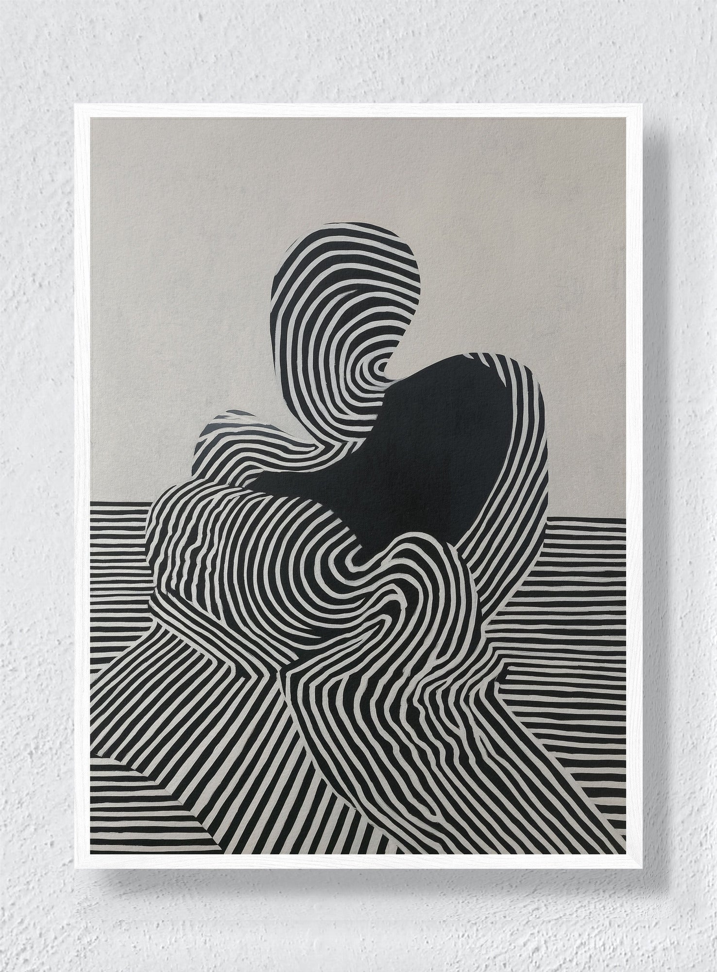 ELECTRIC TIDE - White Frame