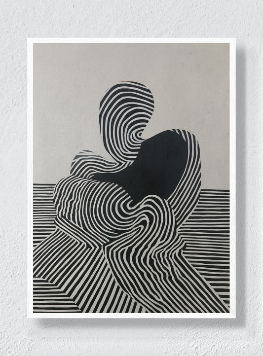 ELECTRIC TIDE - White Frame
