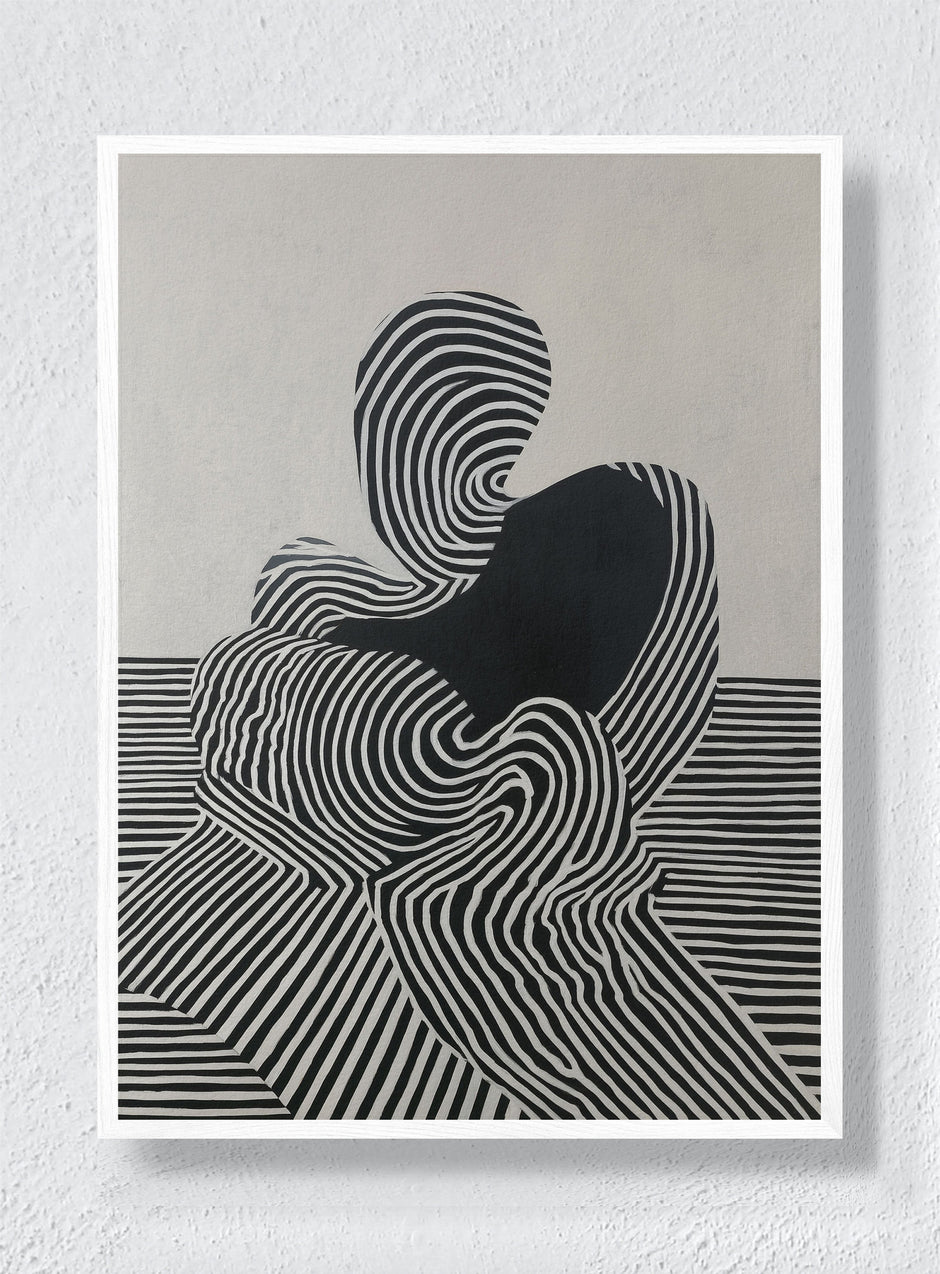 ELECTRIC TIDE - White Frame