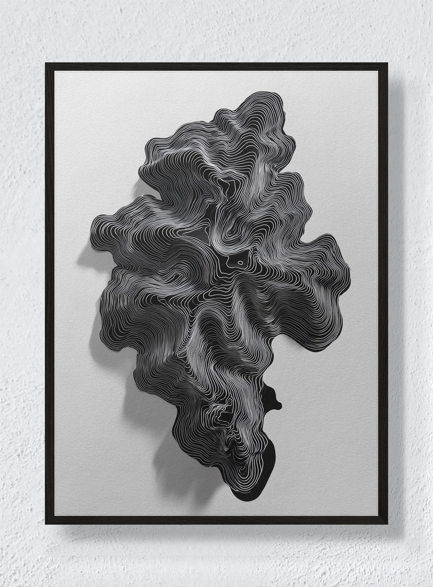 DESERT CURVE - Black Frame