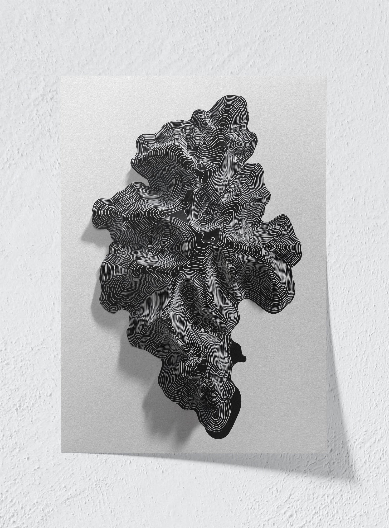 DESERT CURVE - Unframed