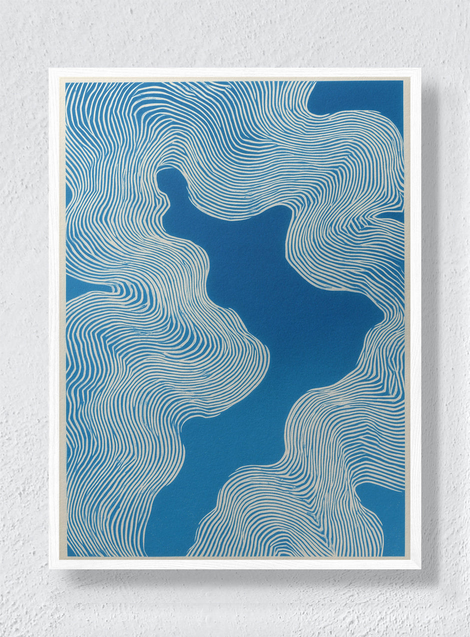 FLOW STATE - White Frame