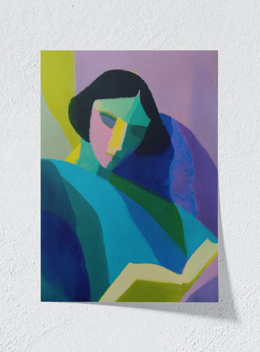 PORTRAIT OF A BOOK - Unframed