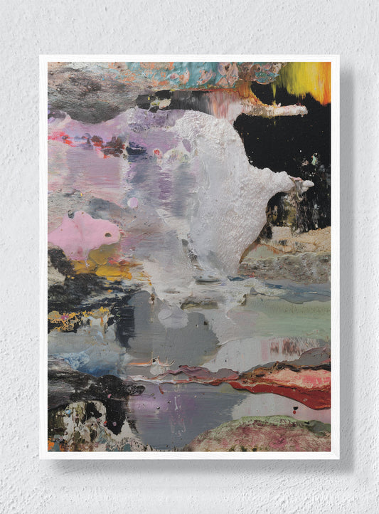EROSION OF A DREAMSCAPE - White Frame