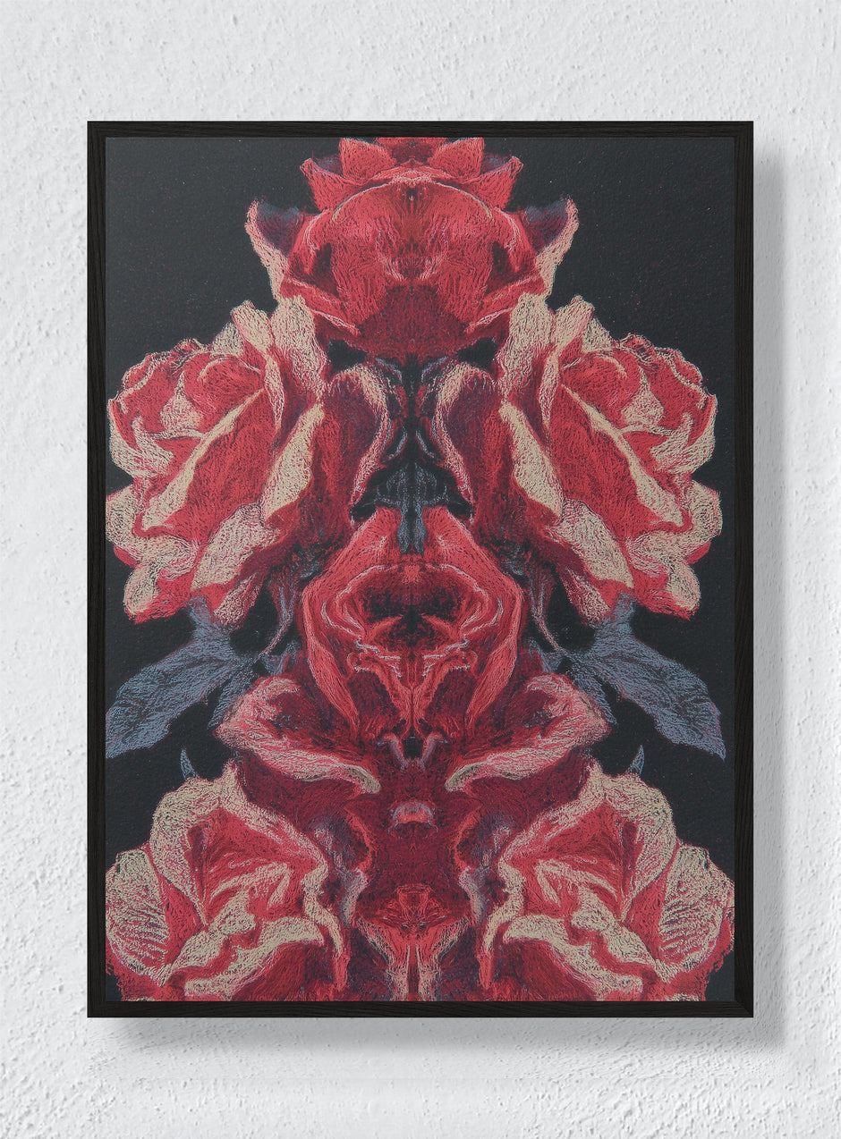 THE RED ORACLE - Black Frame