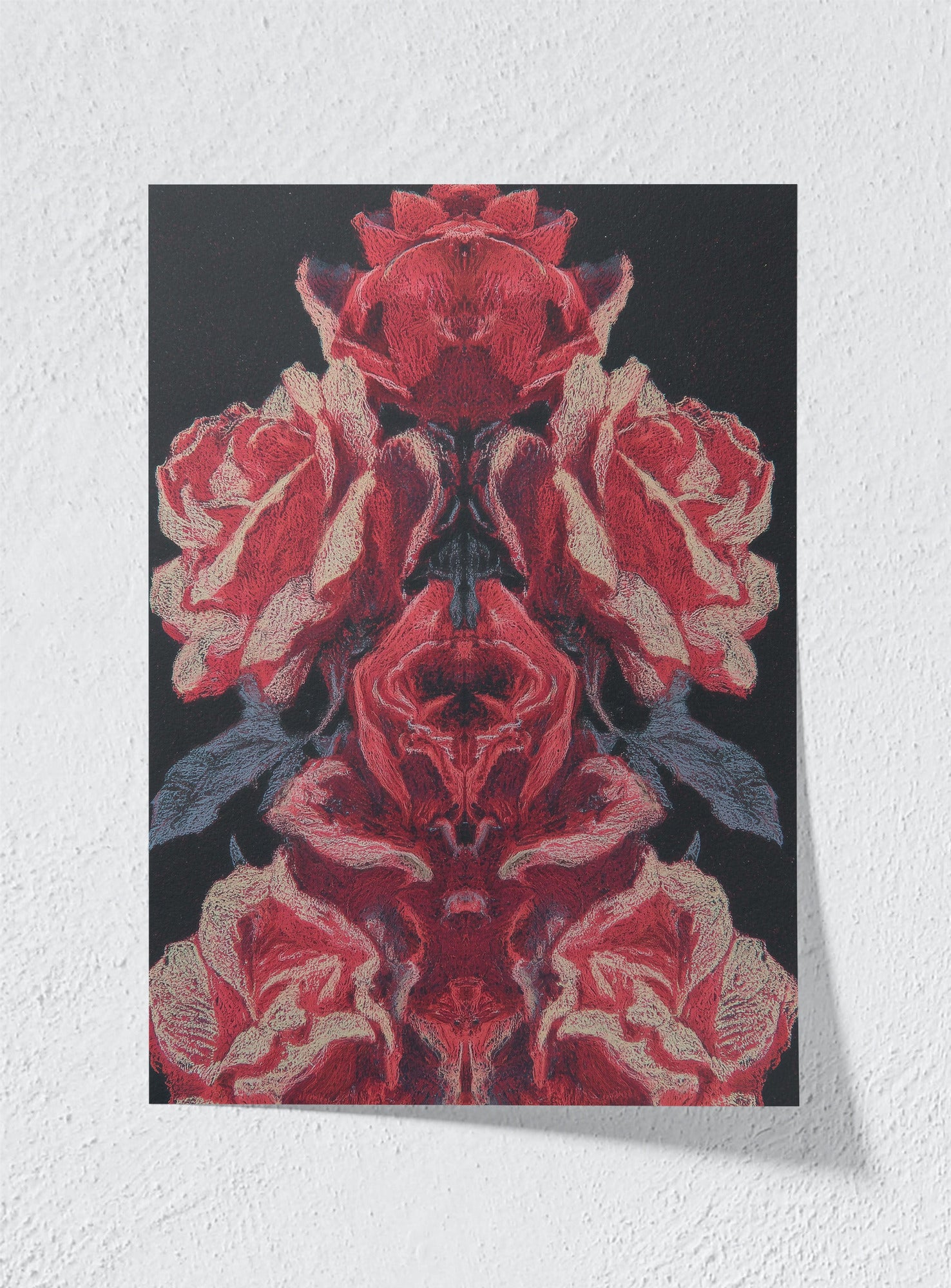 THE RED ORACLE - Unframed