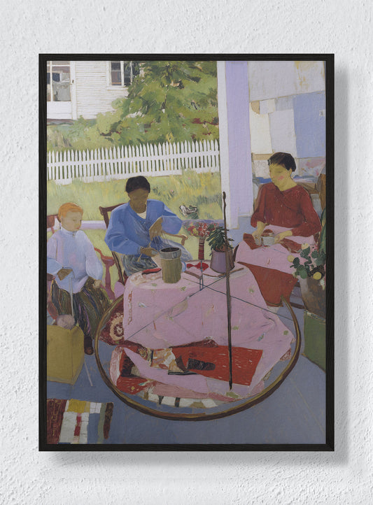 THE QUIET COMPANY OF FRIENDS - Black Frame
