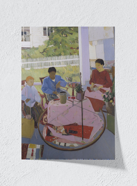 THE QUIET COMPANY OF FRIENDS - Unframed