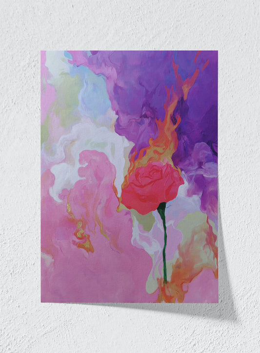 EMBER FLOWER - Unframed