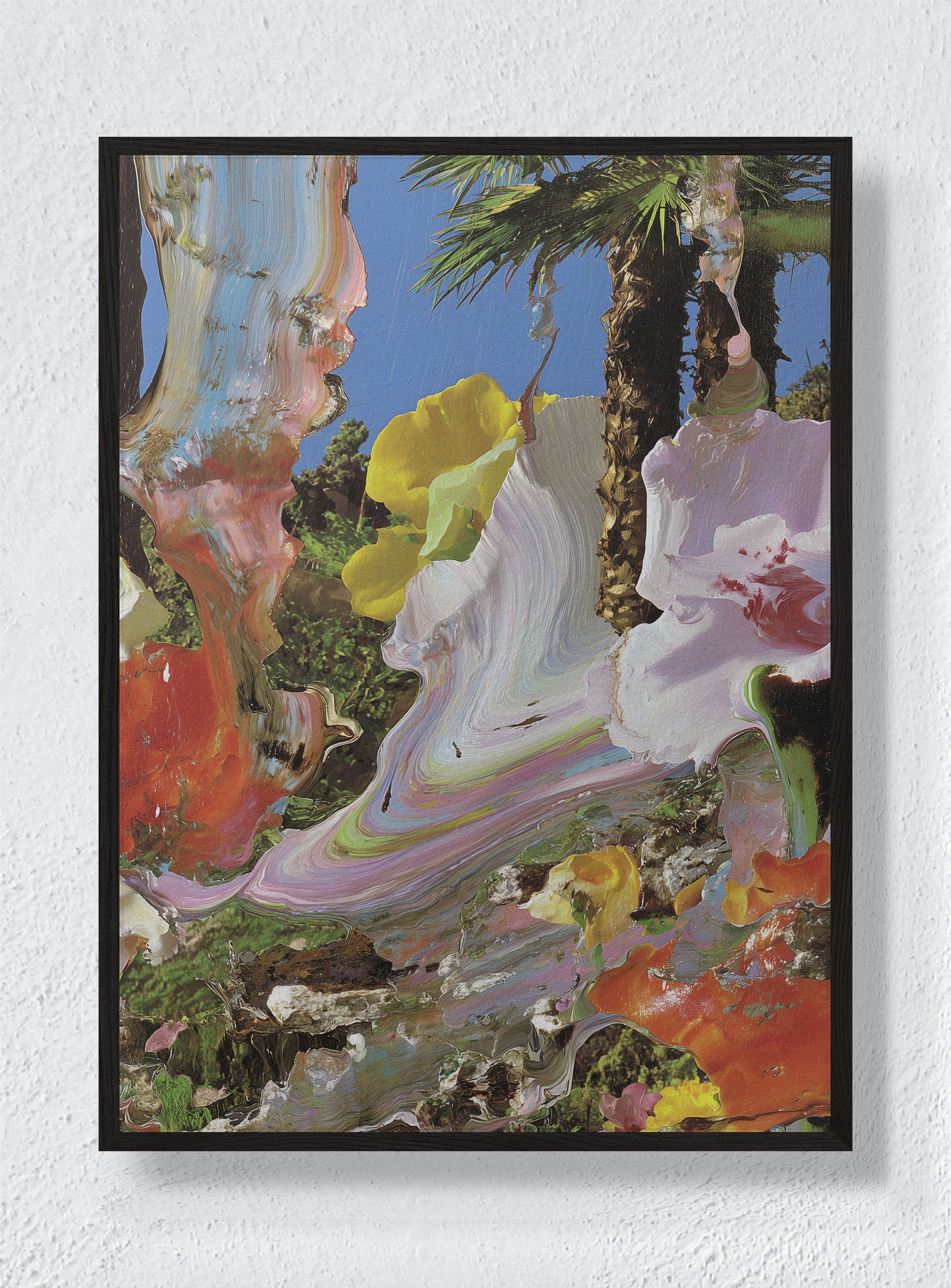 WHERE LANDSCAPES LOSE FORM - Black Frame