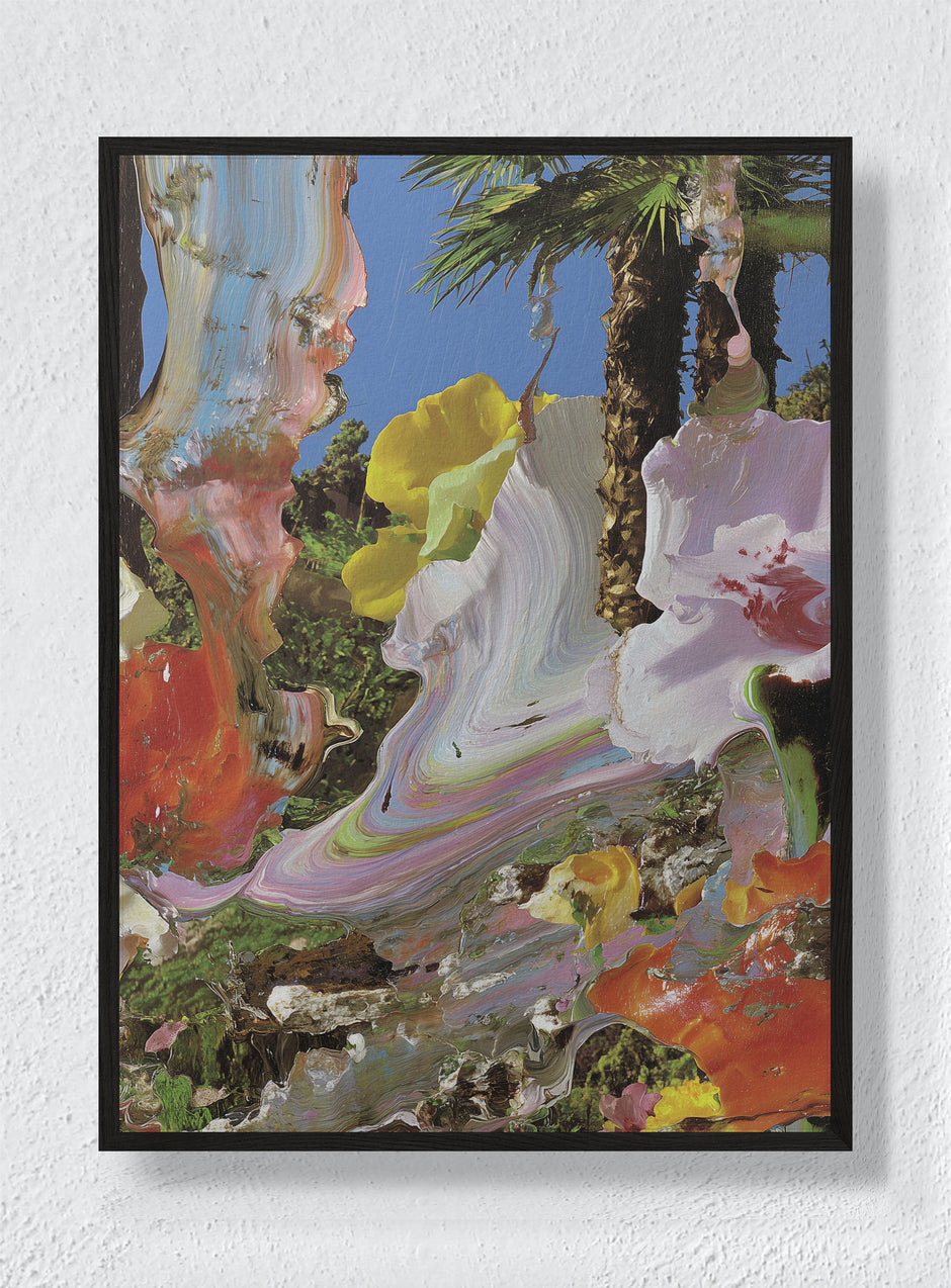 WHERE LANDSCAPES LOSE FORM - Black Frame