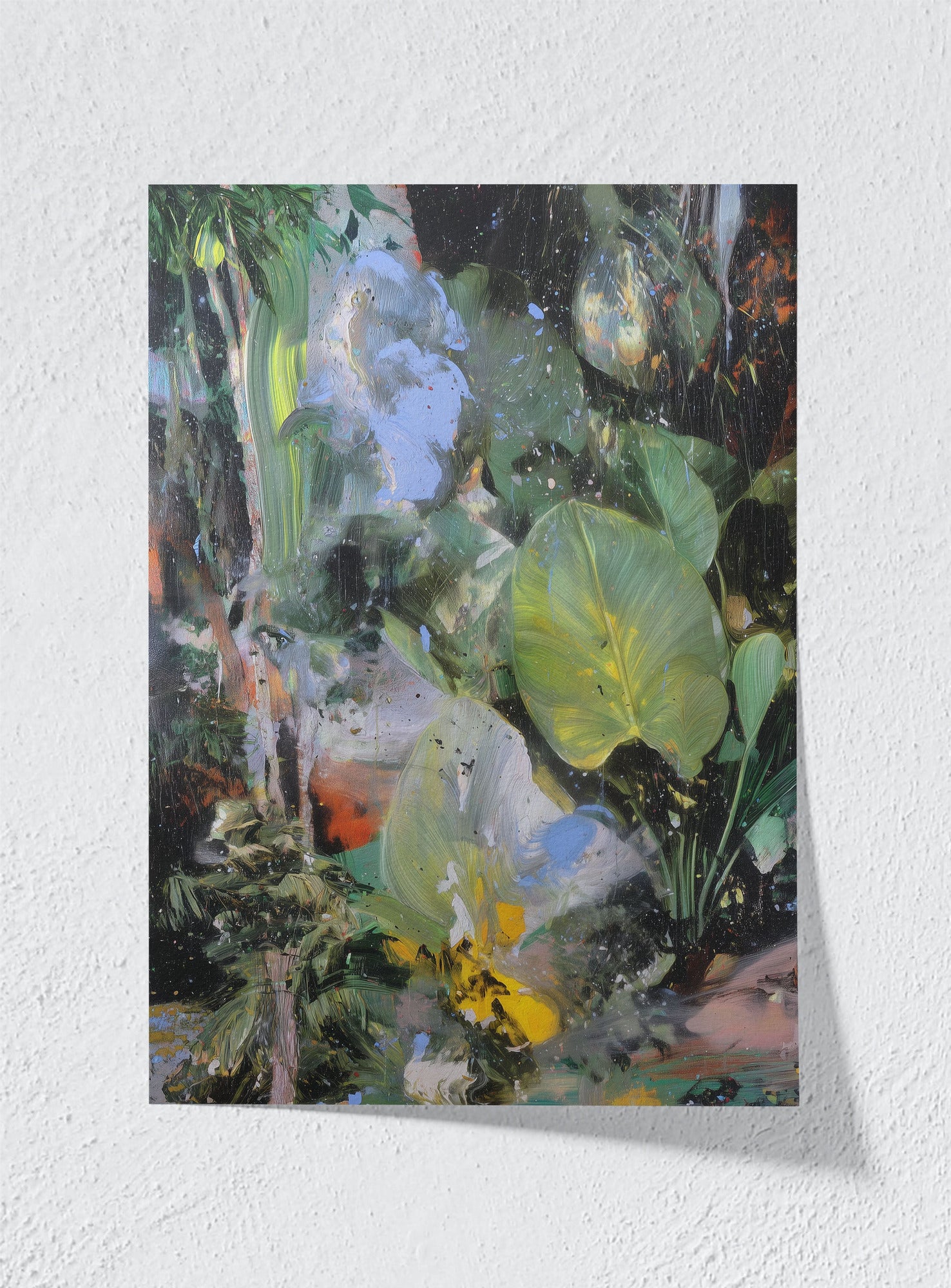 THE GARDEN AFTER RAIN - Unframed
