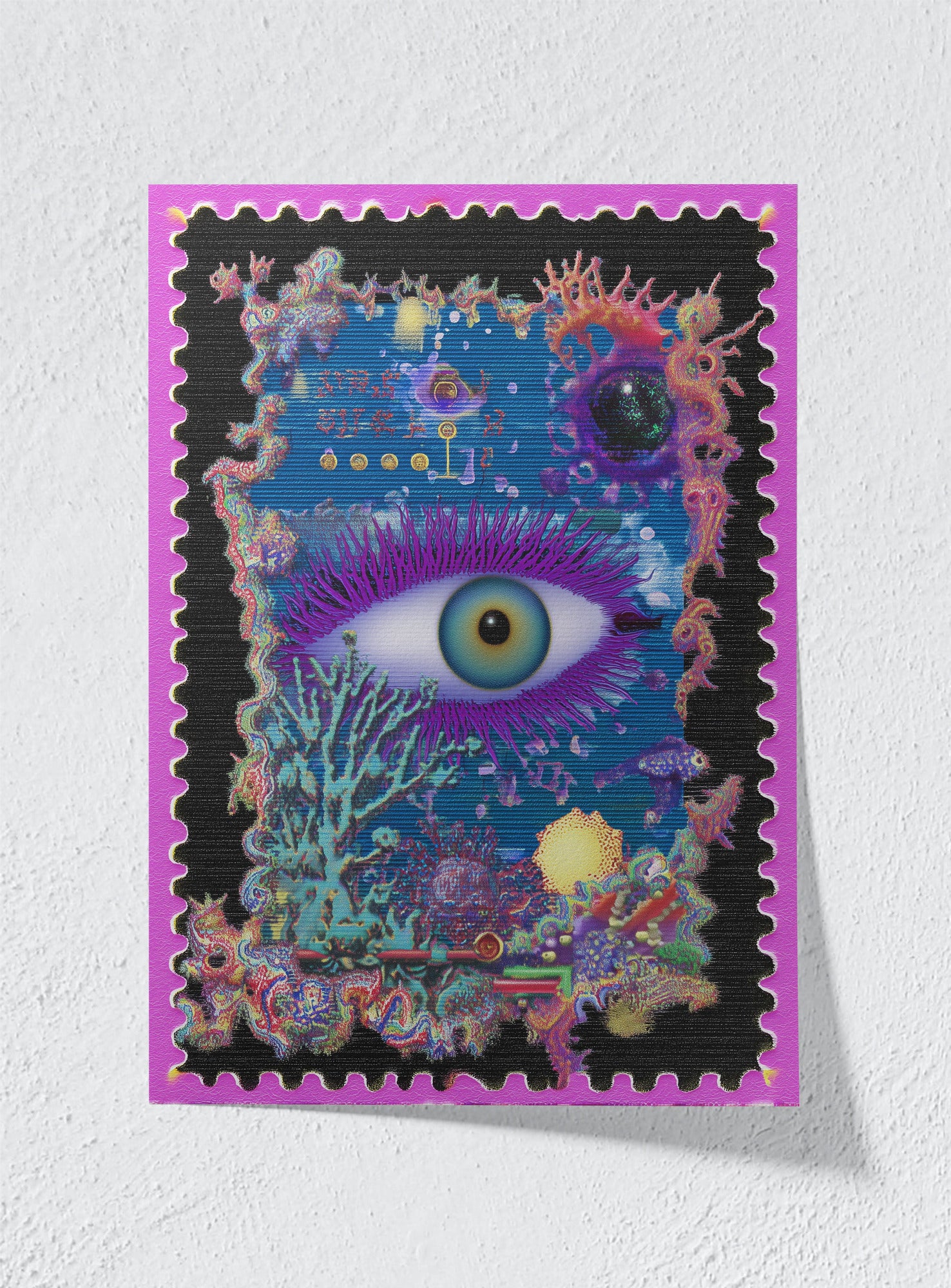 THE EYE THAT DRANK THE OCEAN - Unframed
