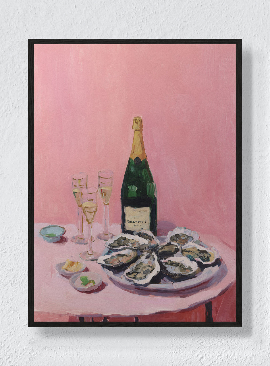 CHAMPAGNE AFTER EVERYTHING - Black Frame