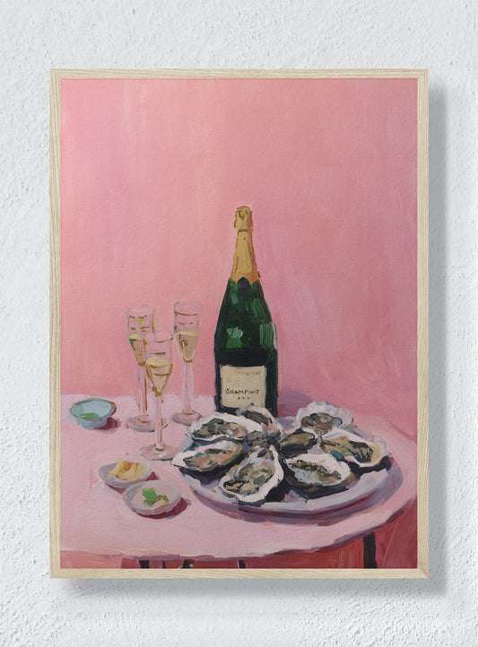 CHAMPAGNE AFTER EVERYTHING - Natural Frame