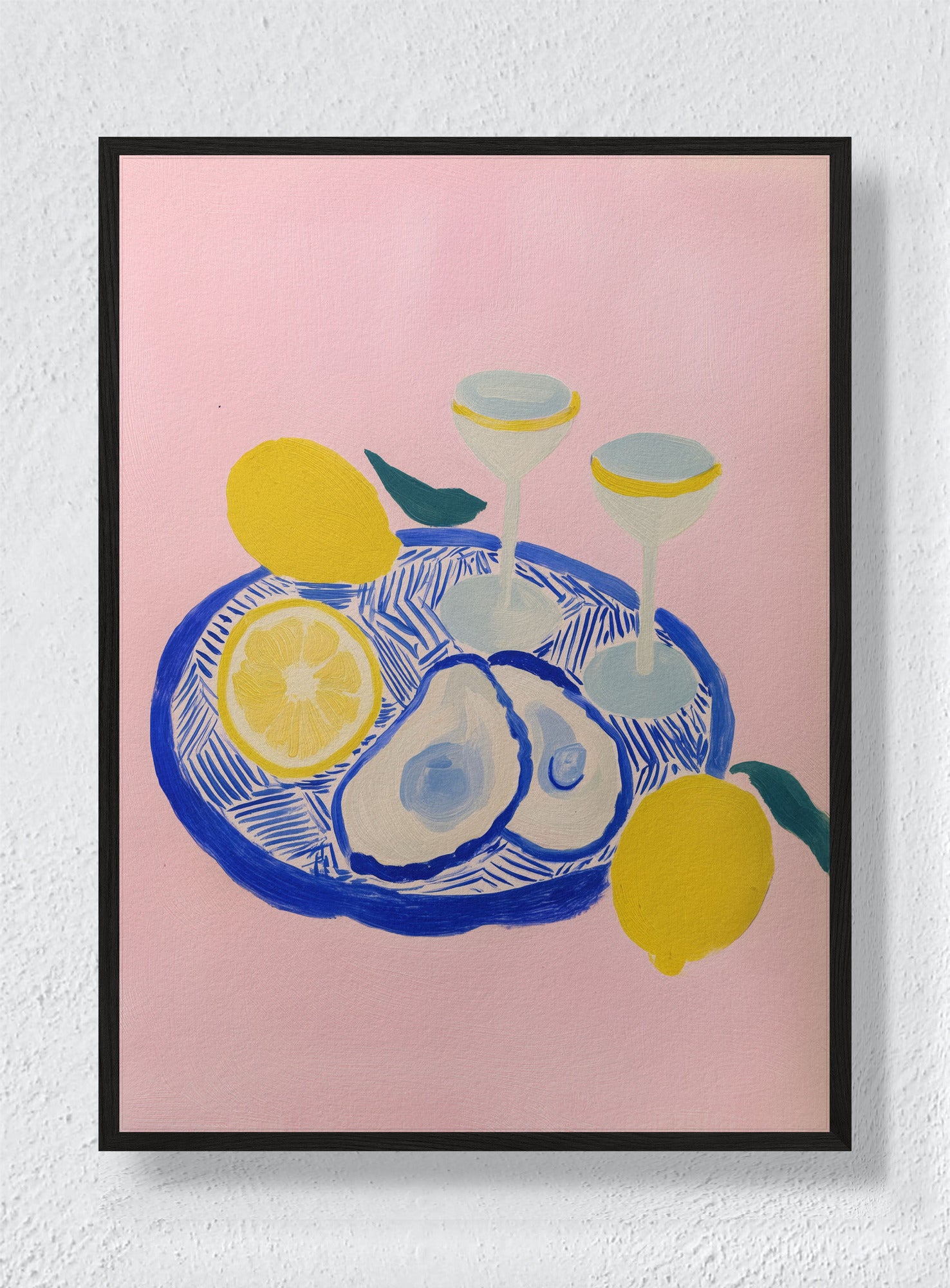 STILL LIFE WITH SHARP NOTES - Black Frame