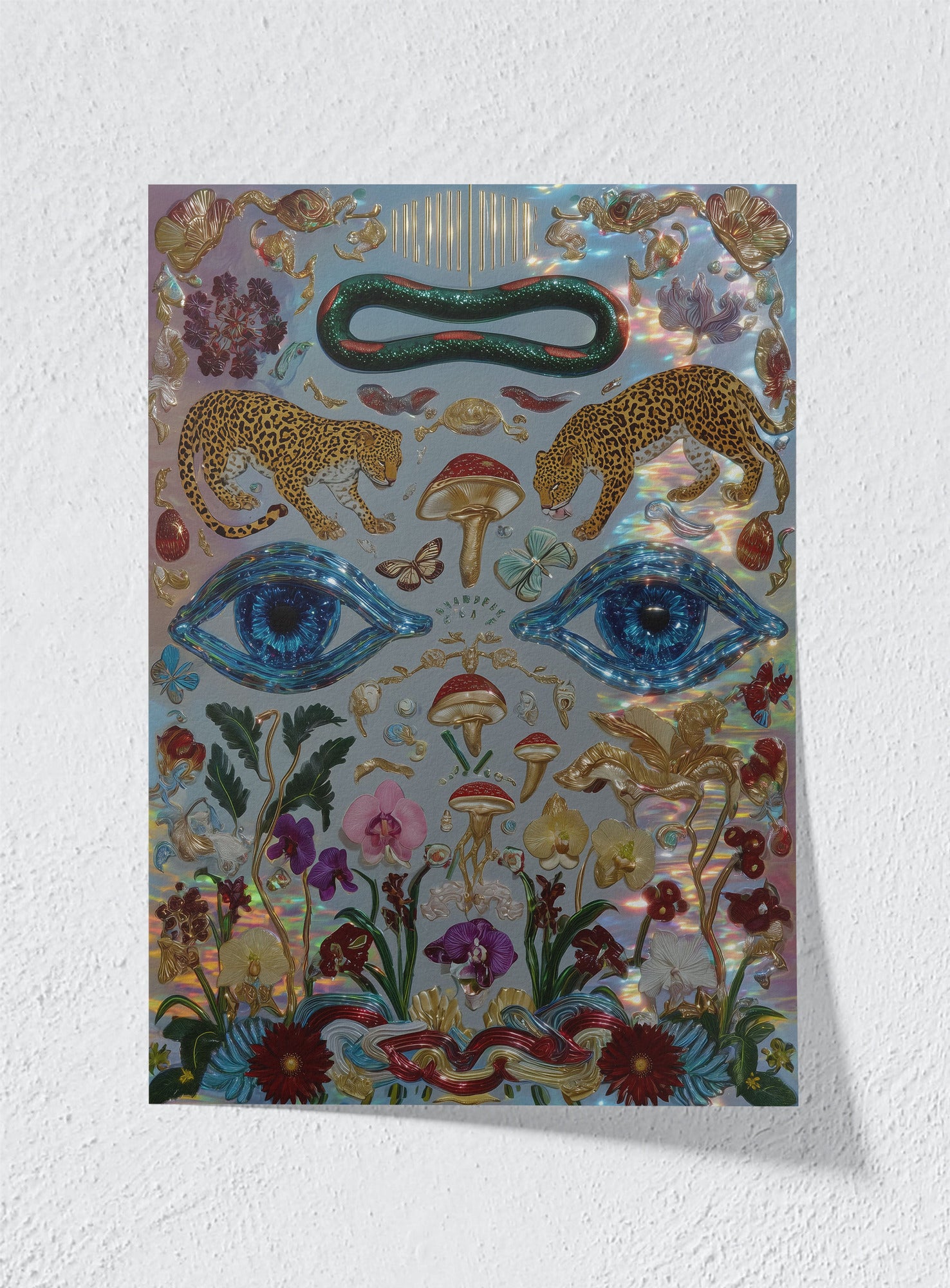 THE GARDEN OF WATCHFUL BEASTS - Unframed