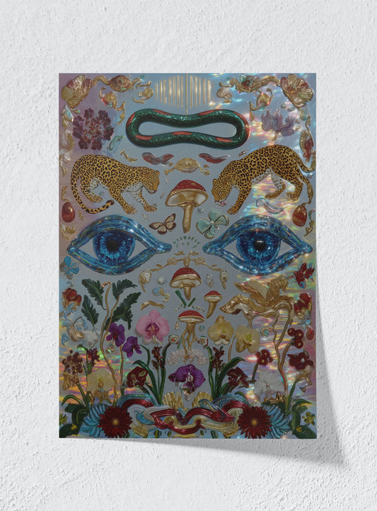 THE GARDEN OF WATCHFUL BEASTS - Unframed