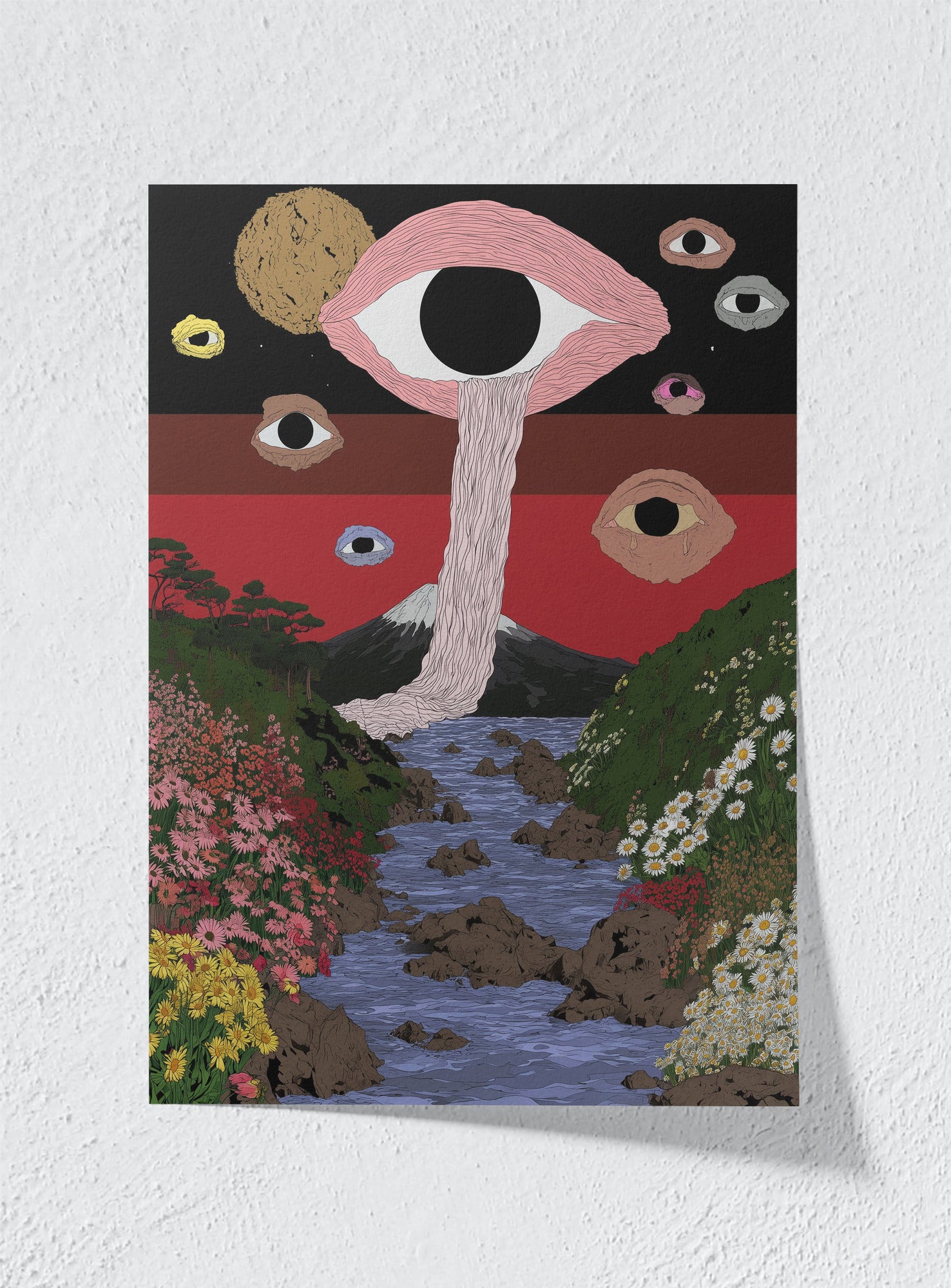THE WATCHFUL VALLEY - Unframed