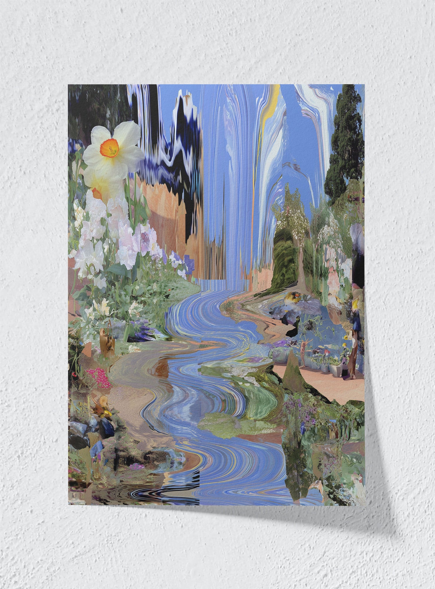 WHEN LANDSCAPES BUFFER - Unframed