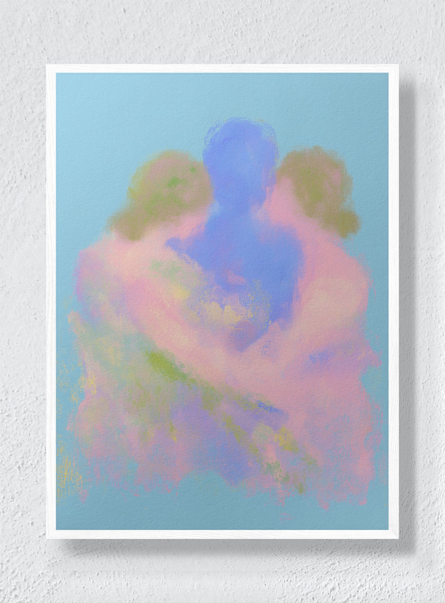 PORTRAIT OF A FEELING - White Frame