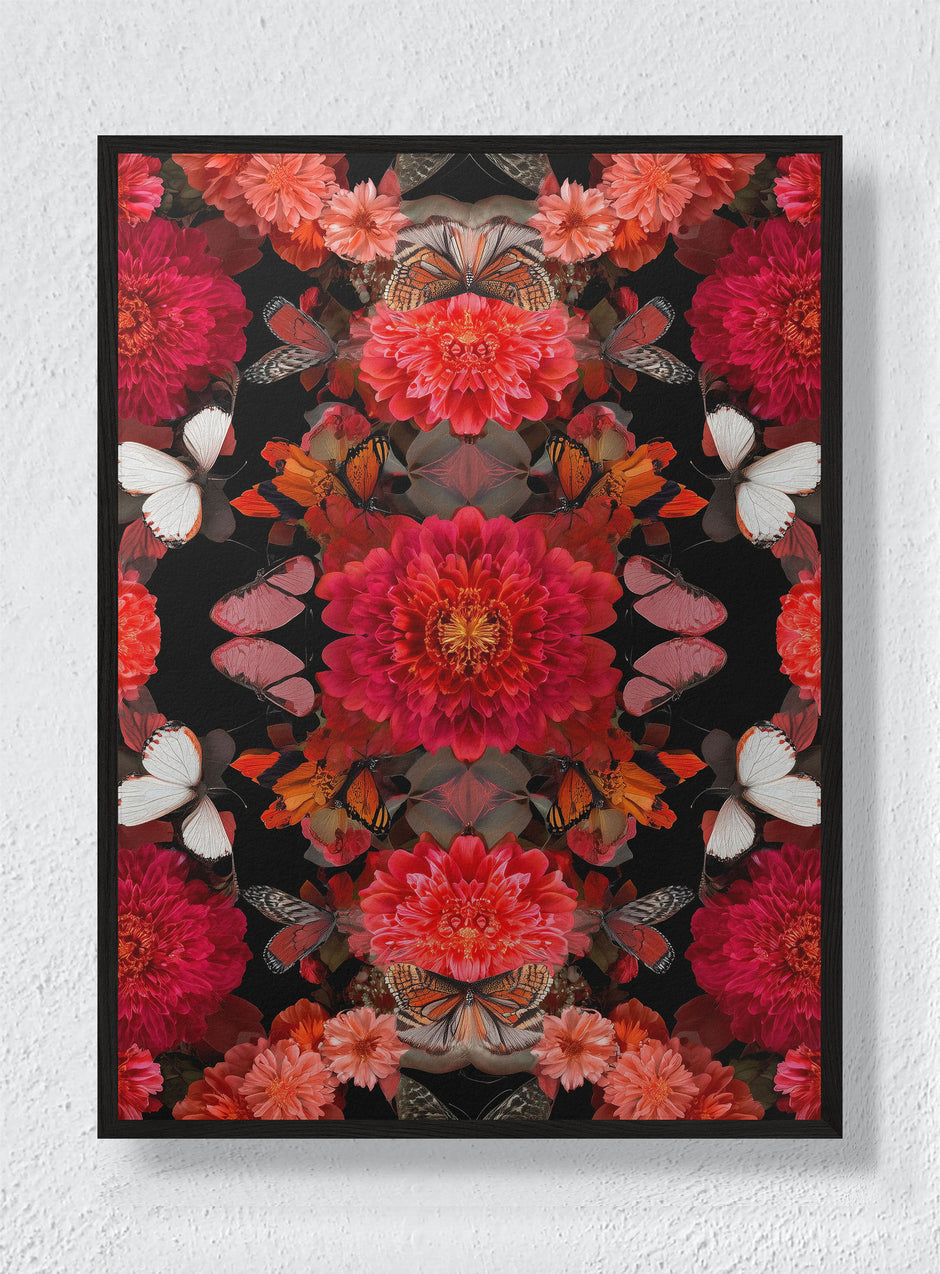 BUTTERFLY CATHEDRAL - Black Frame