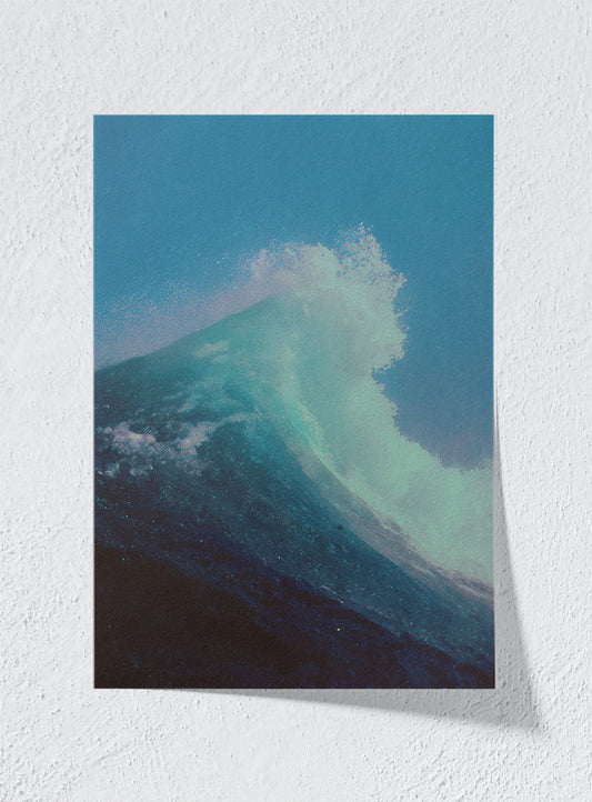 OCEAN, MID-EXHALE - Unframed