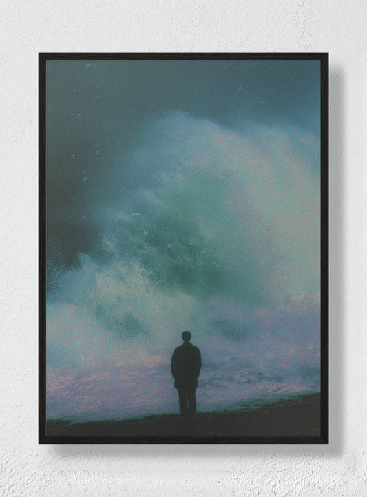 LOOKING AT SOMETHING DEEPER - Black Frame